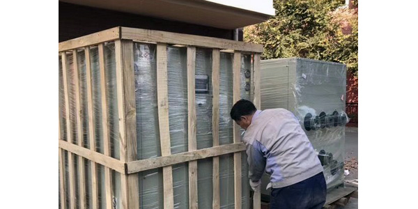 渦旋式水源熱泵機(jī)組廠家完成測(cè)試，用戶安裝簡(jiǎn)便